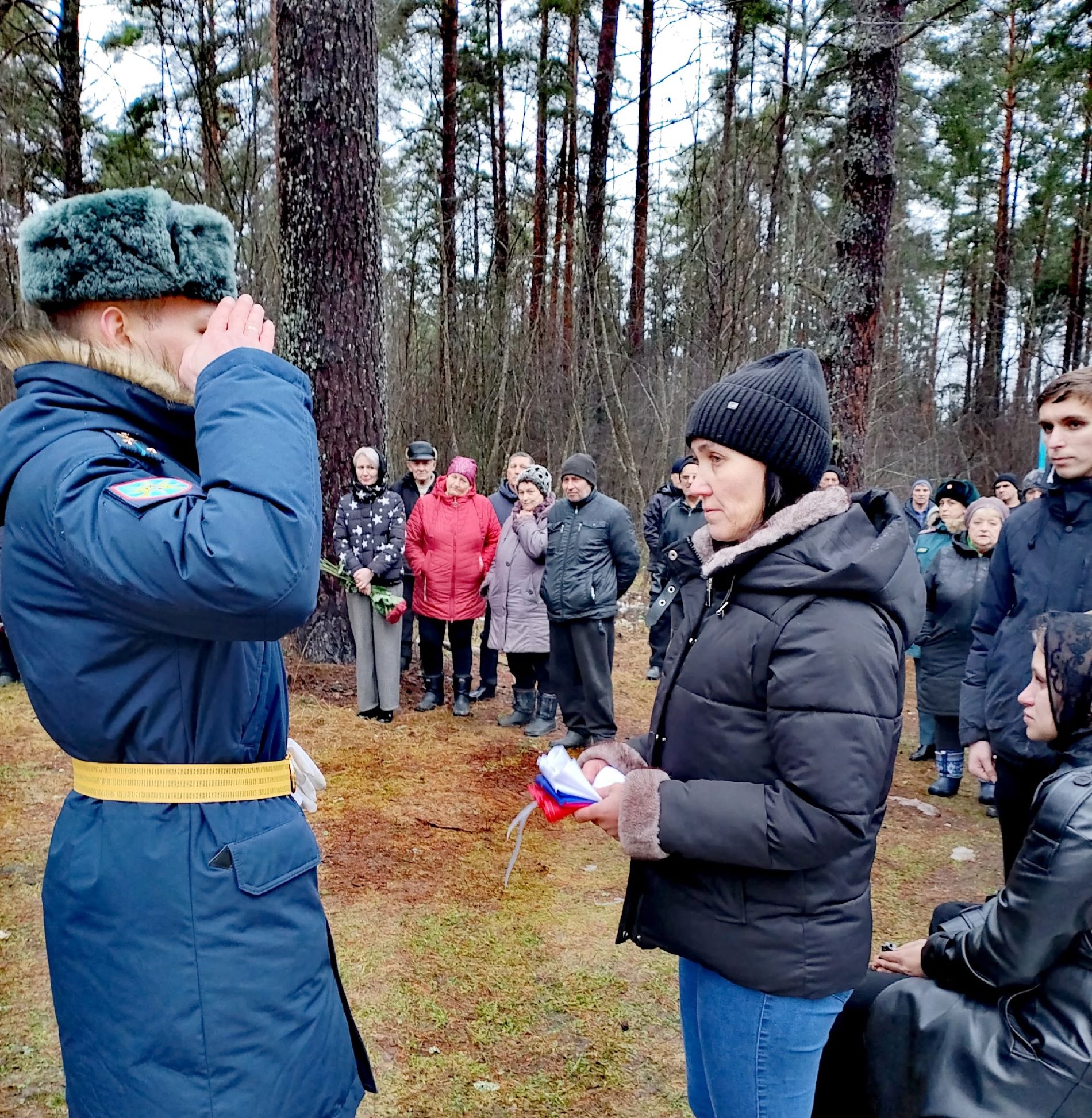В Тверской области простились с ефрейтором Валерием Мухиным