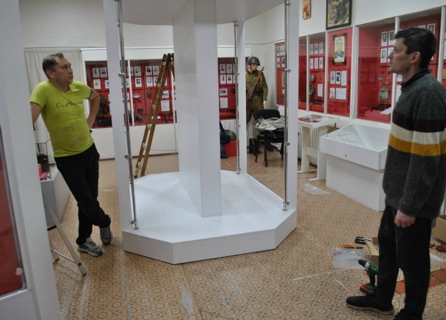 В Андреапольском музее появились новые витрины