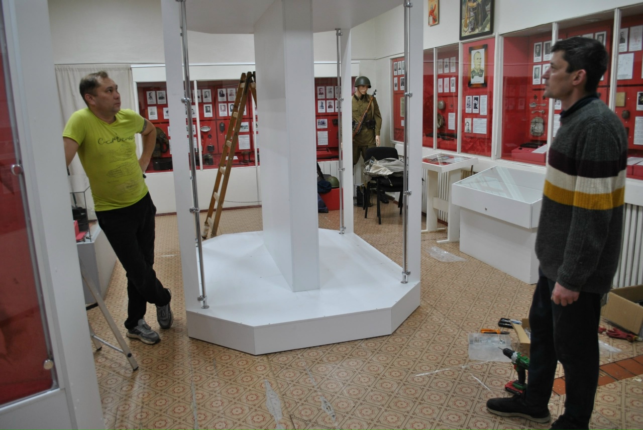 В Андреапольском музее появились новые витрины