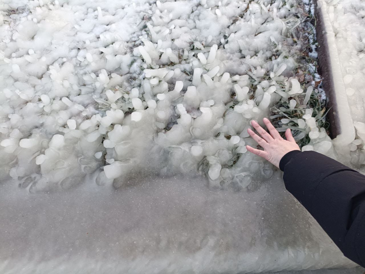 На набережной в Тверской области появился ледяной музей