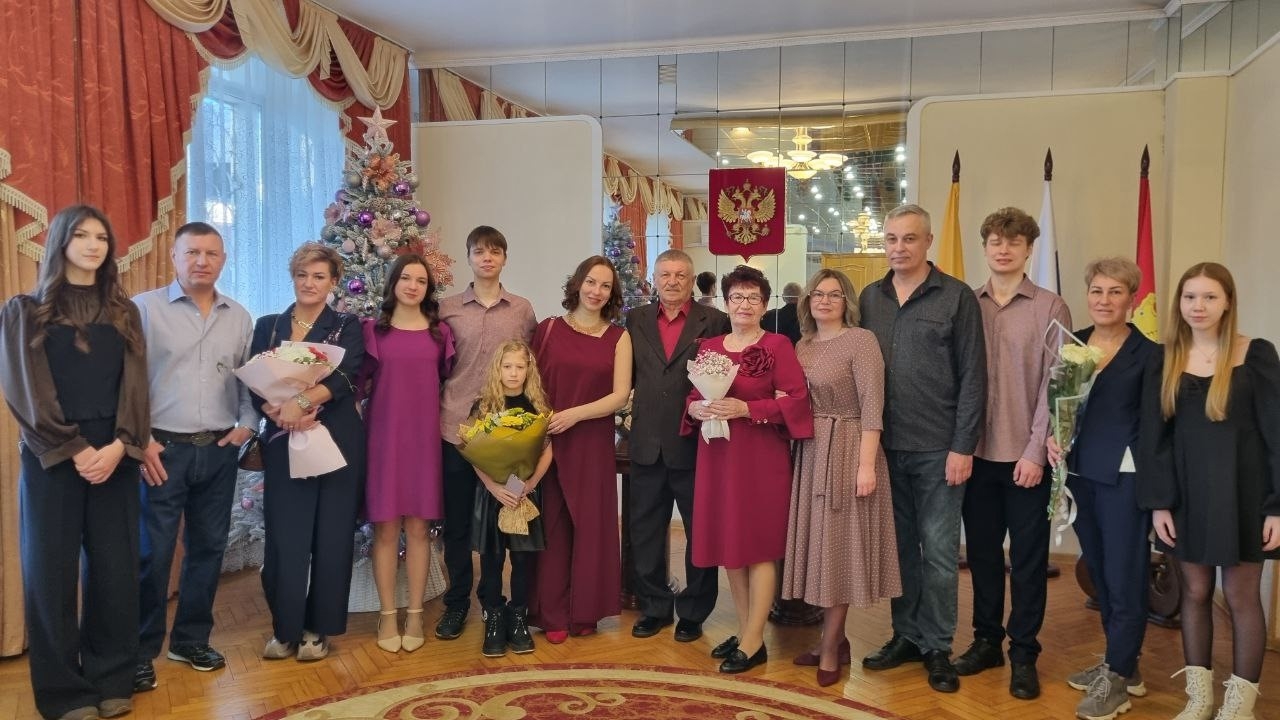 В Ржевском округе чествовали золотых юбиляров супружеской жизни