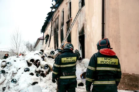 Пожар в Тверской области привёл к гибели двух детей пожар