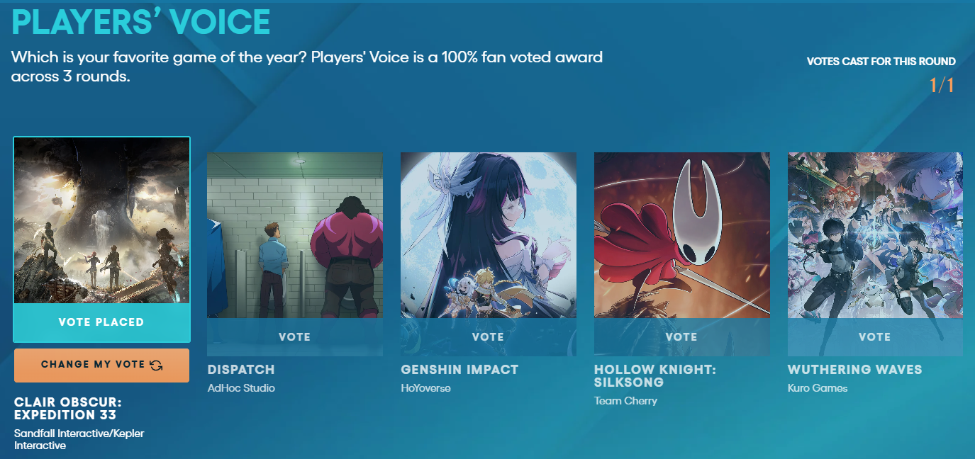 Игрули от Лапули: The Game Awards 2025 от карманного геймера "ТОП Тверь"