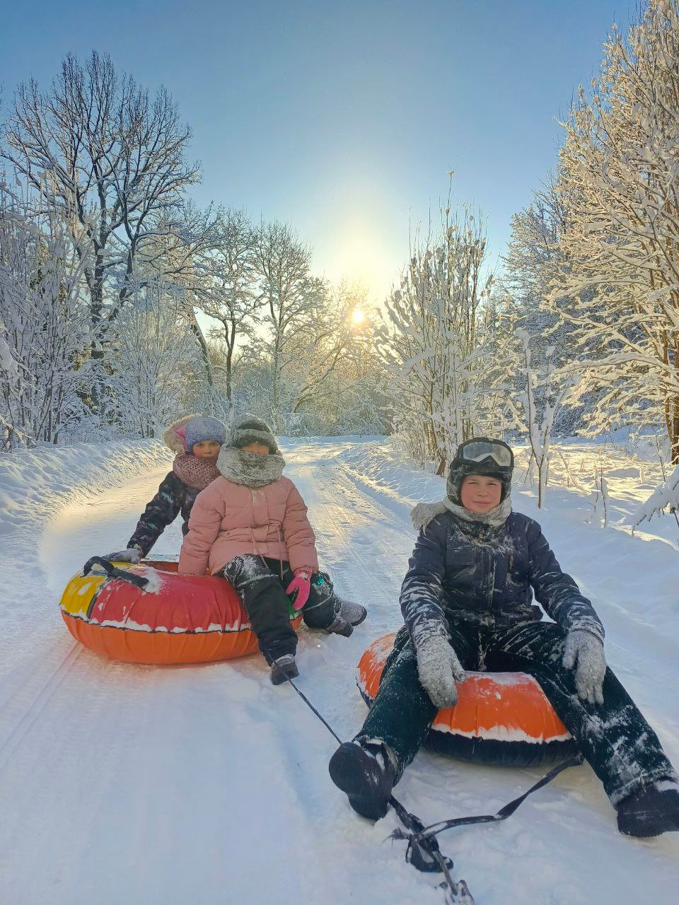Для детей в Оленино провели игры на свежем воздухе