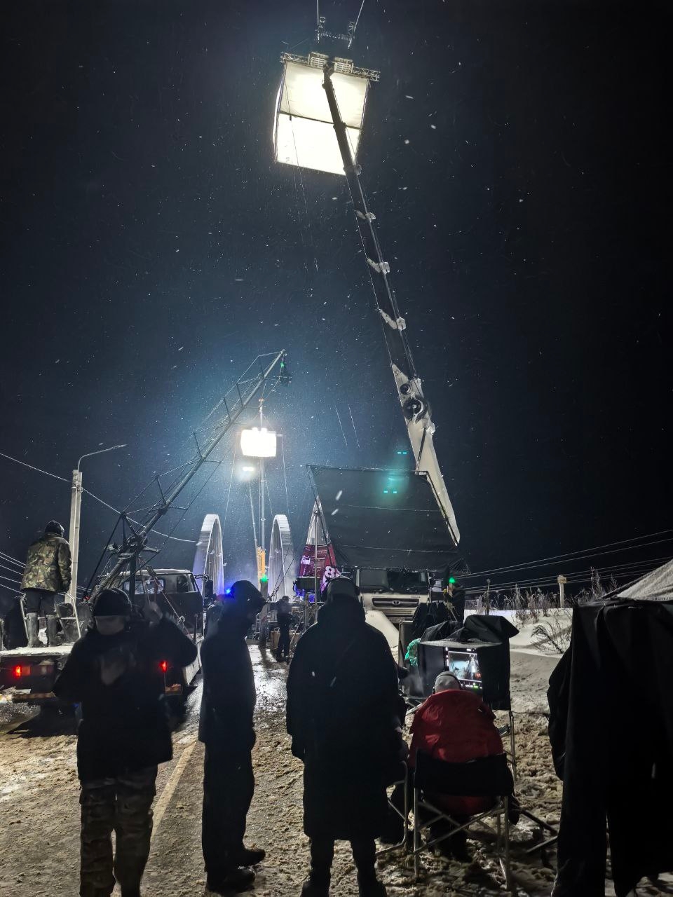 Искусственный снег не понадобился на съемках фильма в Тверской области