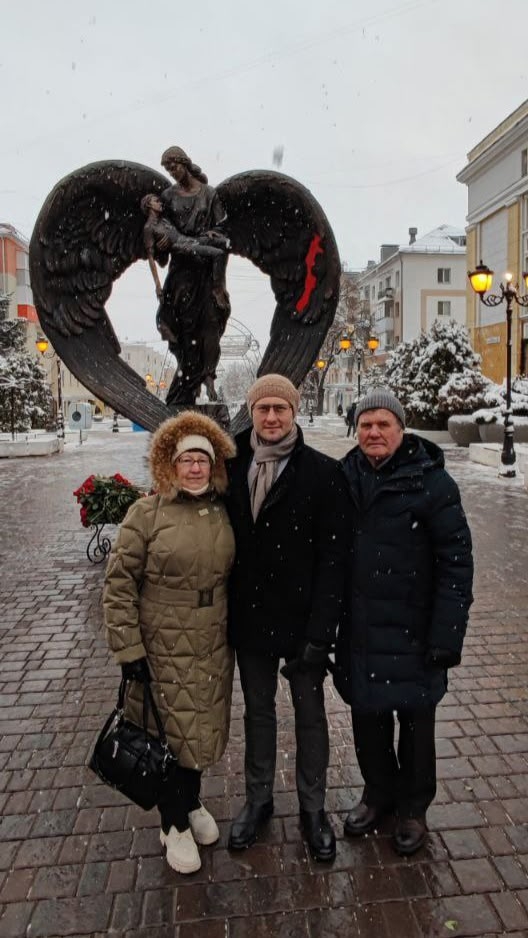 В Белгороде открыли памятник, изготовленный скульптором Ржевского мемориала в Тверской области