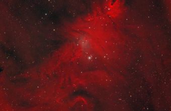 Роскосмос поделился фотографией космической "Рождественской ёлки" роскосмос