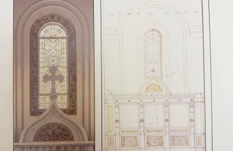 Художники сделали эскиз оформления часовни в Тверской области эскиз