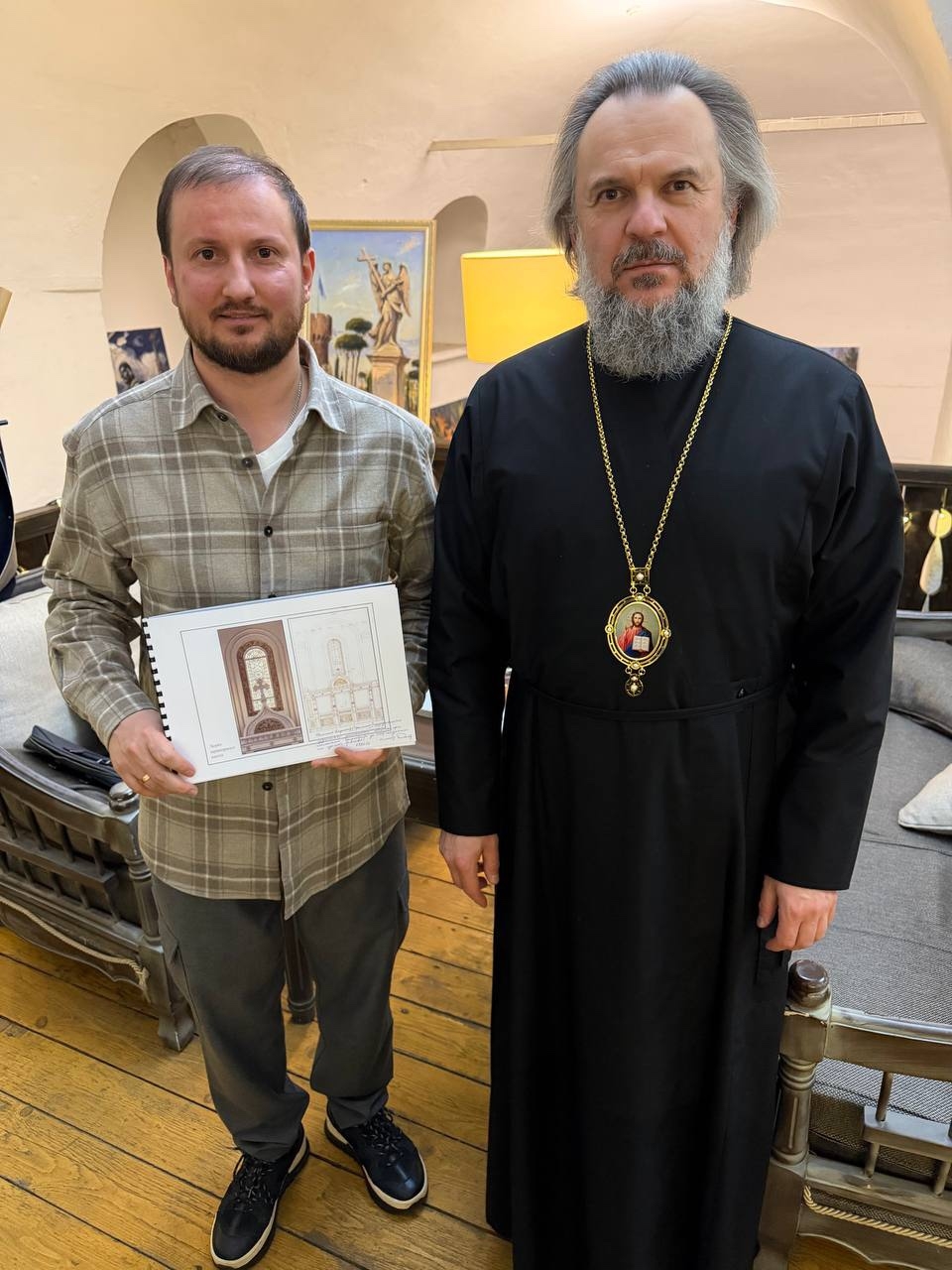 Художники сделали эскиз оформления часовни в Тверской области