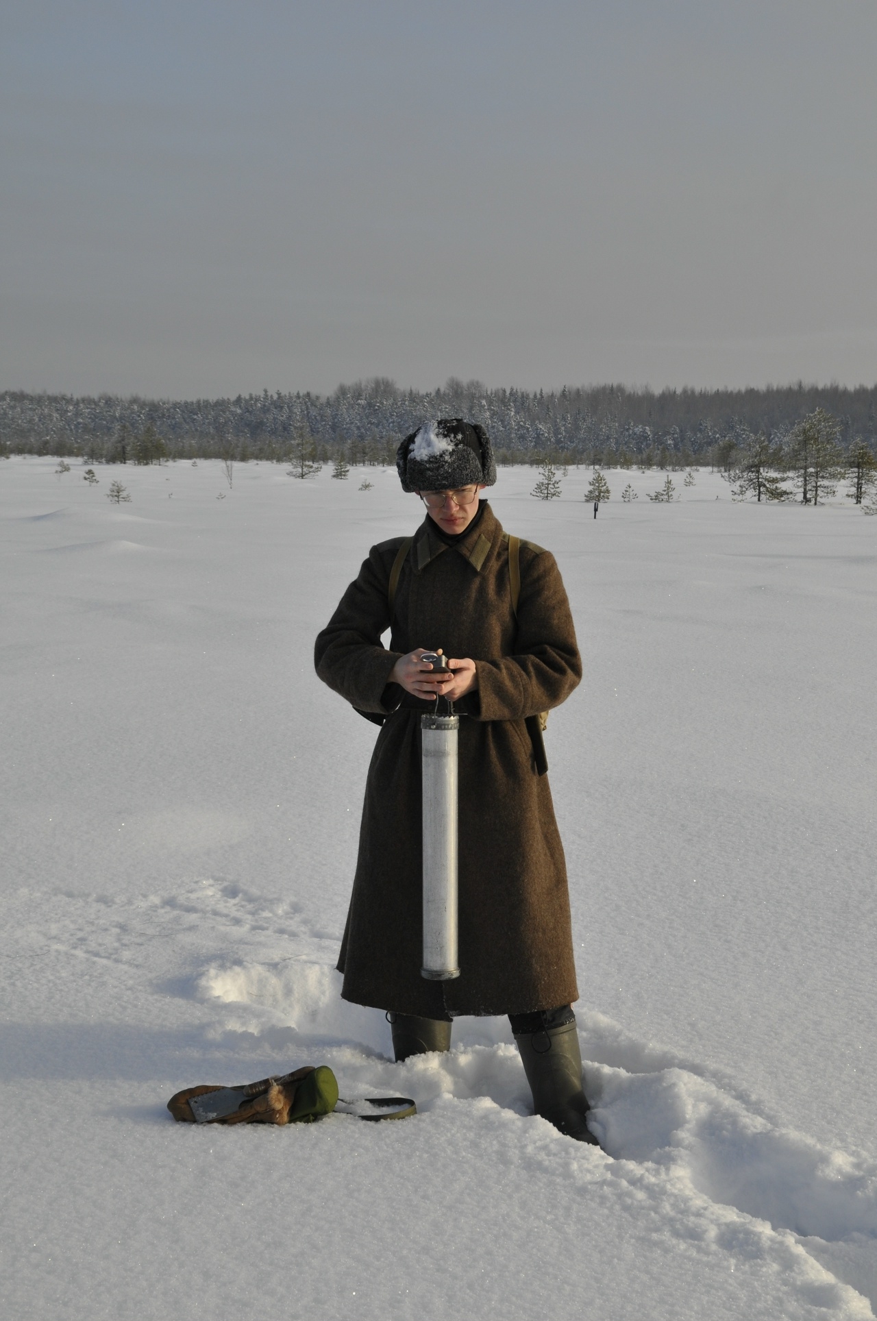 Московских студентов не испугали сибирские морозы в Тверской области  