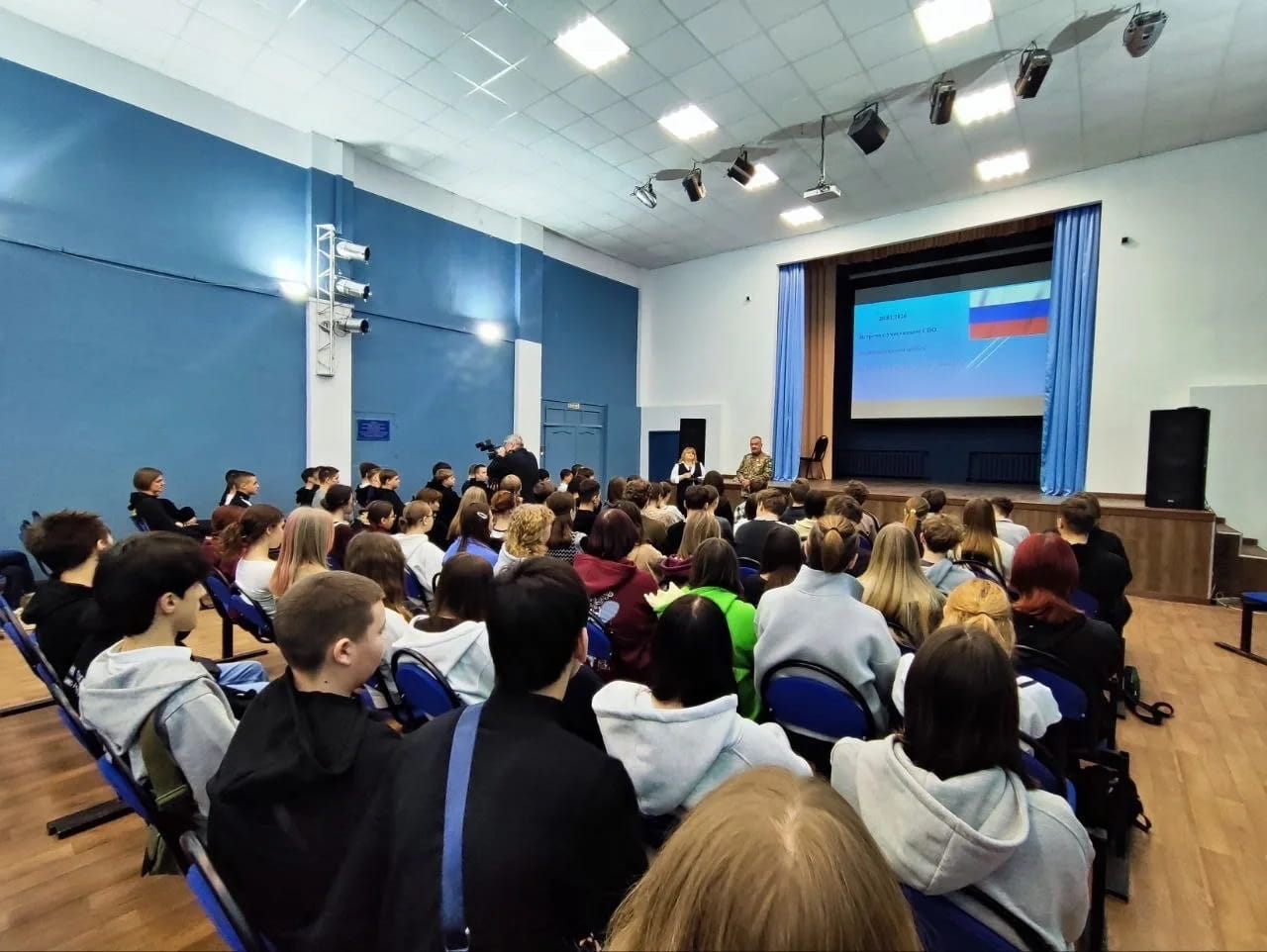 Ветеран боевых действий рассказал тверским студентам о своем пути защитника Отечества