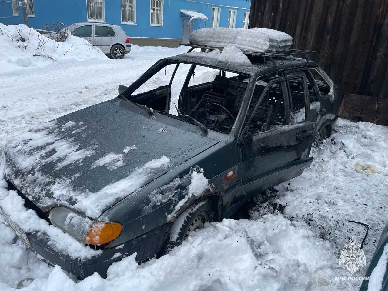 Из-за поджога в Тверской области сгорел автомобиль