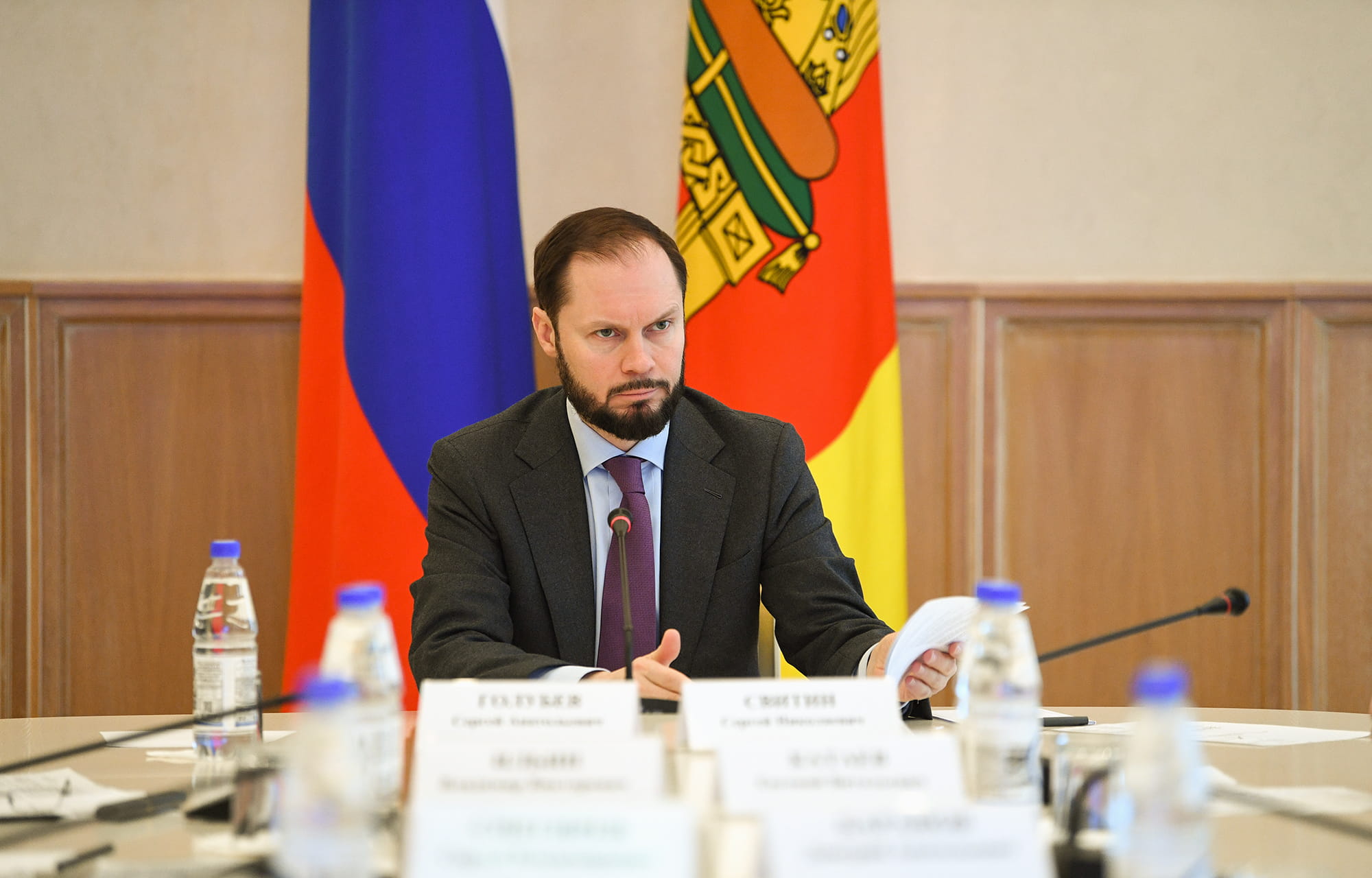 Виталий Королев поставил задачи по усилению антитеррористической защищенности стратегически значимых объектов Тверской области