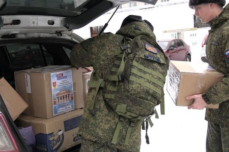 В зону СВО отправили гуманитарный груз, собранный в тверском Политехе груз