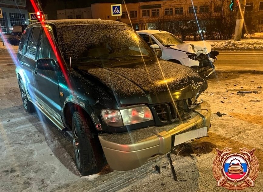 столкновении