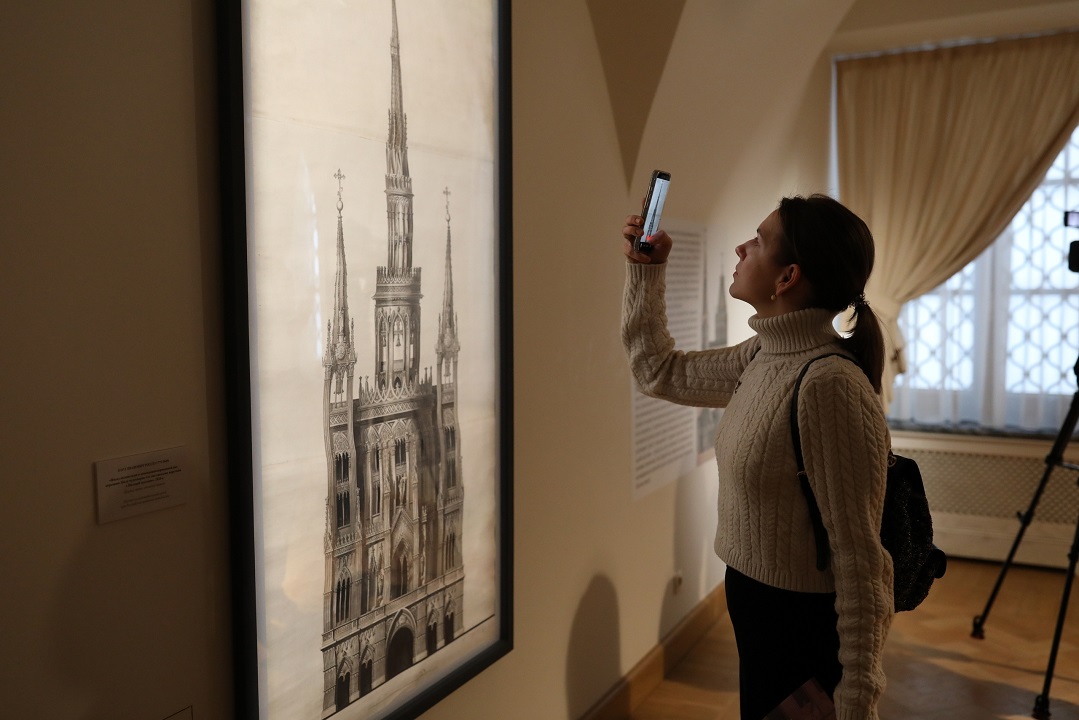 В тверской картинной галерее показали несбывшийся «романтический» проект великого архитектора