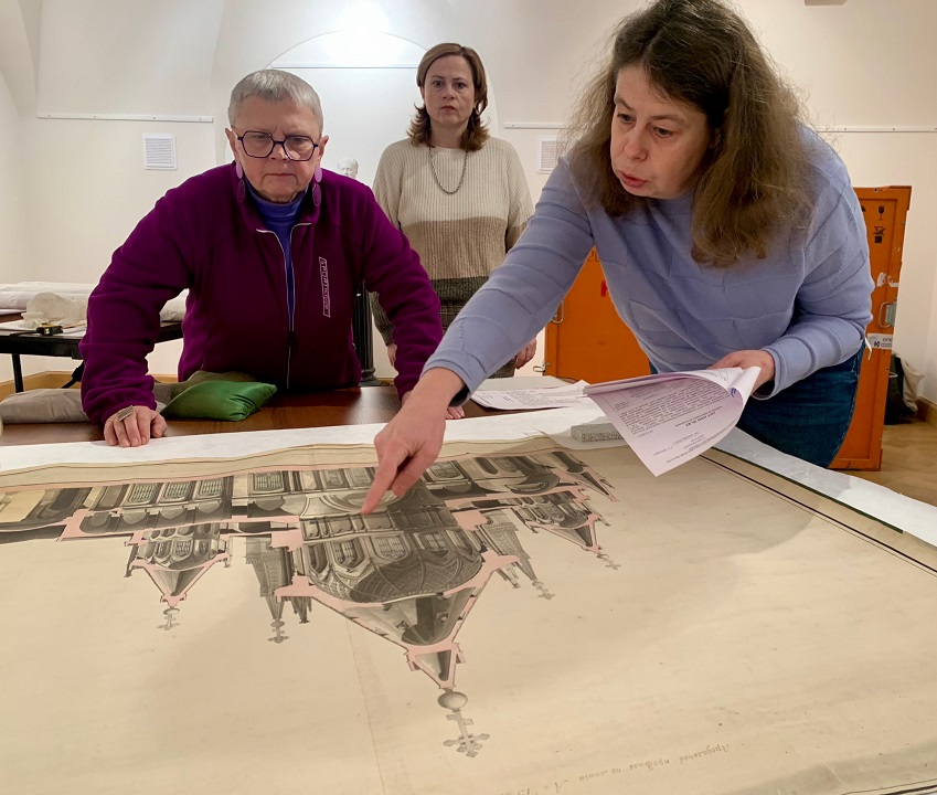 В тверской картинной галерее показали несбывшийся «романтический» проект великого архитектора