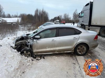 Проблемная дорога стала причиной ДТП с участием четырёх автомобилей в Тверской области