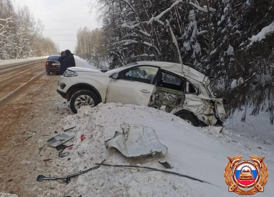В Тверской области водитель не справился с управлением и улетел в кювет, в результате погиб пассажир