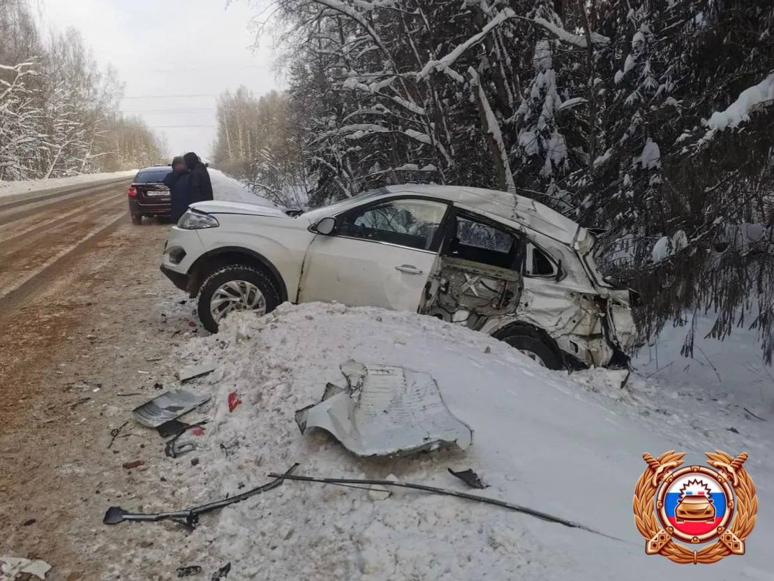 В Тверской области водитель не справился с управлением и улетел в кювет, в результате погиб пассажир