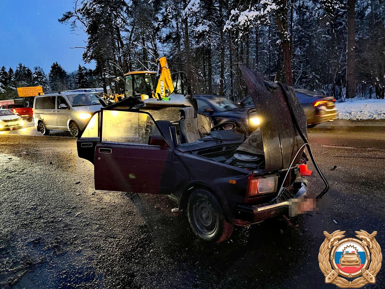 Четыре автомобиля столкнулись в Твери, есть пострадавшие