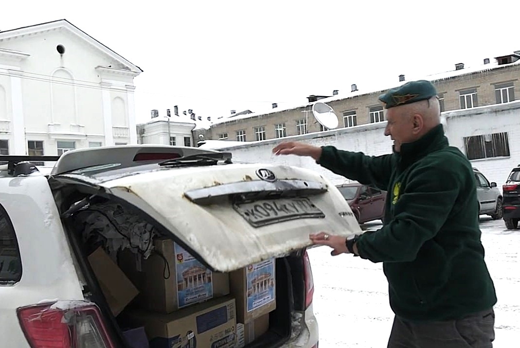 В зону СВО отправили гуманитарный груз, собранный в тверском Политехе