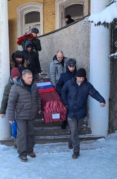 В Тверской области простились с участником СВО Василием Коневым
