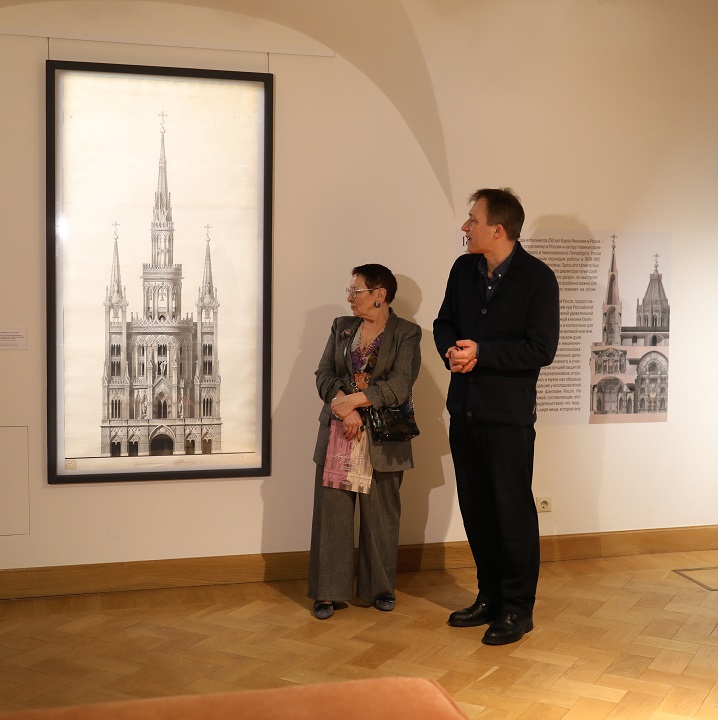 В тверской картинной галерее показали несбывшийся «романтический» проект великого архитектора