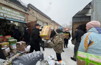 В новогодние праздники муниципалитеты Тверской области передали участникам СВО подарки
