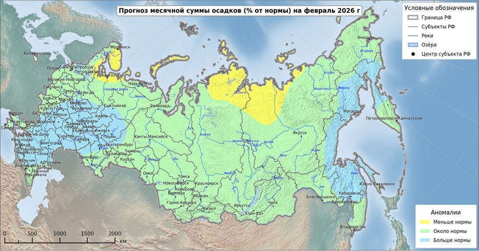 Гидрометцентр сообщил об аномалиях температуры и осадков в Тверской области