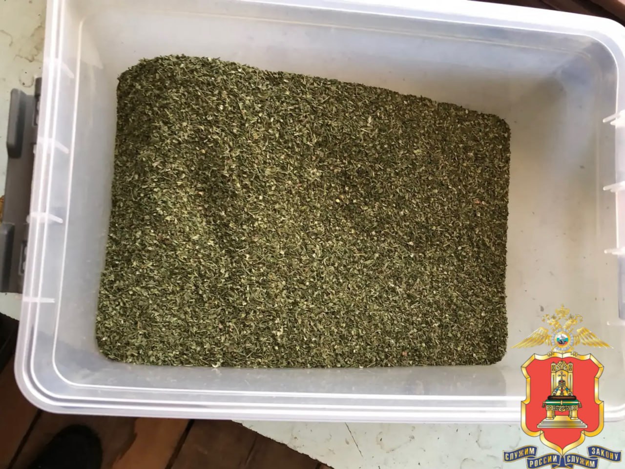 В Тверской области задержали мужчину, который прятал в контейнерах марихуану