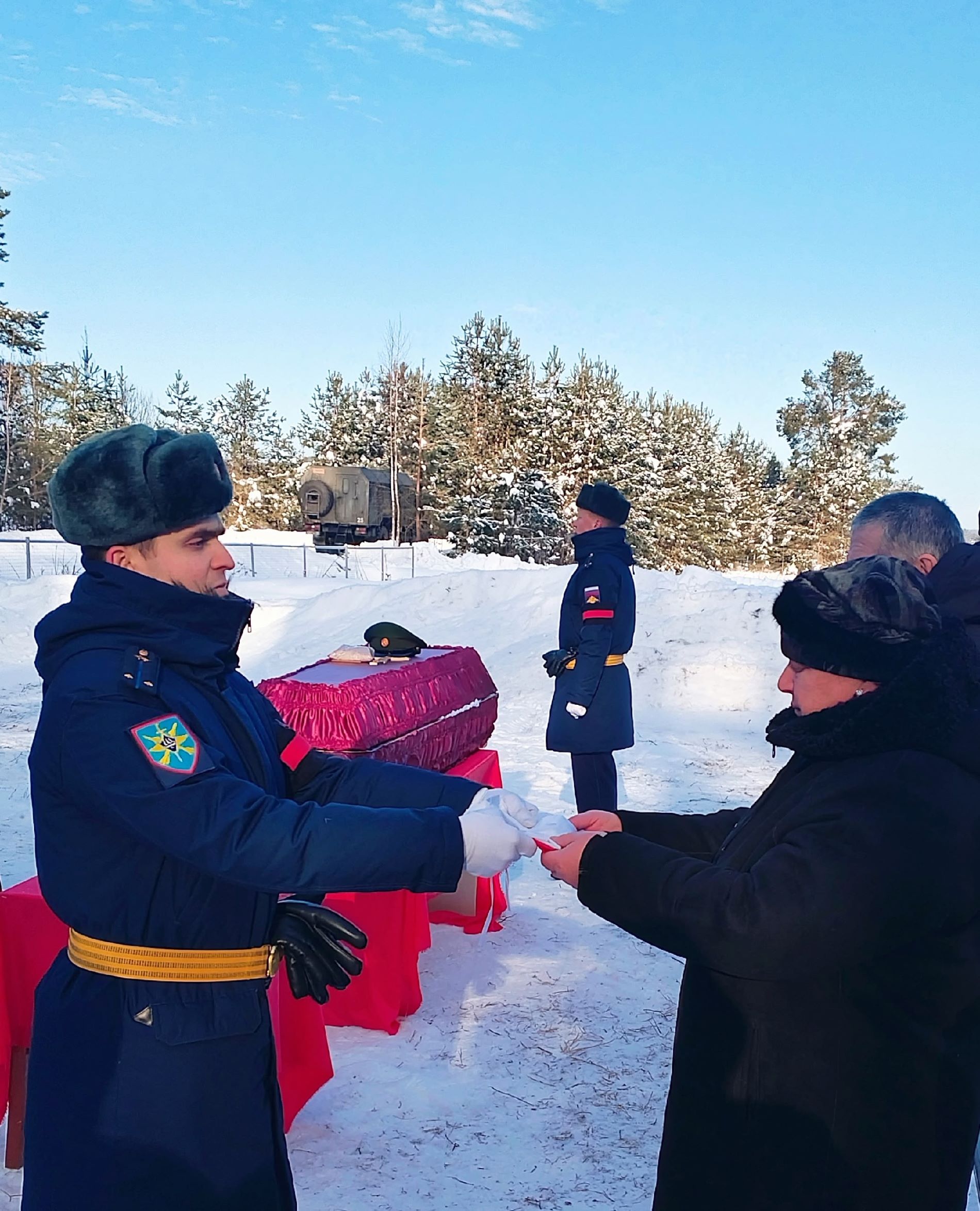 В Тверской области простились с рядовым Геннадием Кравцовым