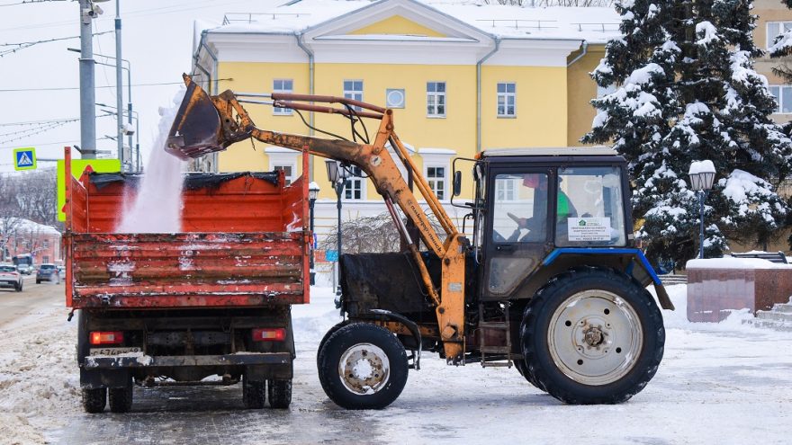 В Твери готовятся к мощному снегопаду