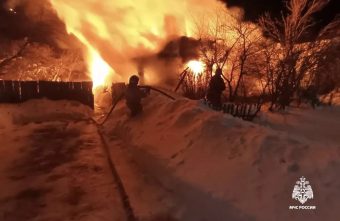 На пожаре в Тверской области погибла женщина погибла