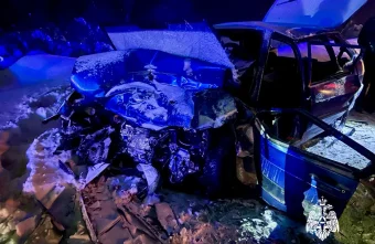 В ДТП на трассе в Тверской области погиб пассажир ВАЗа погиб