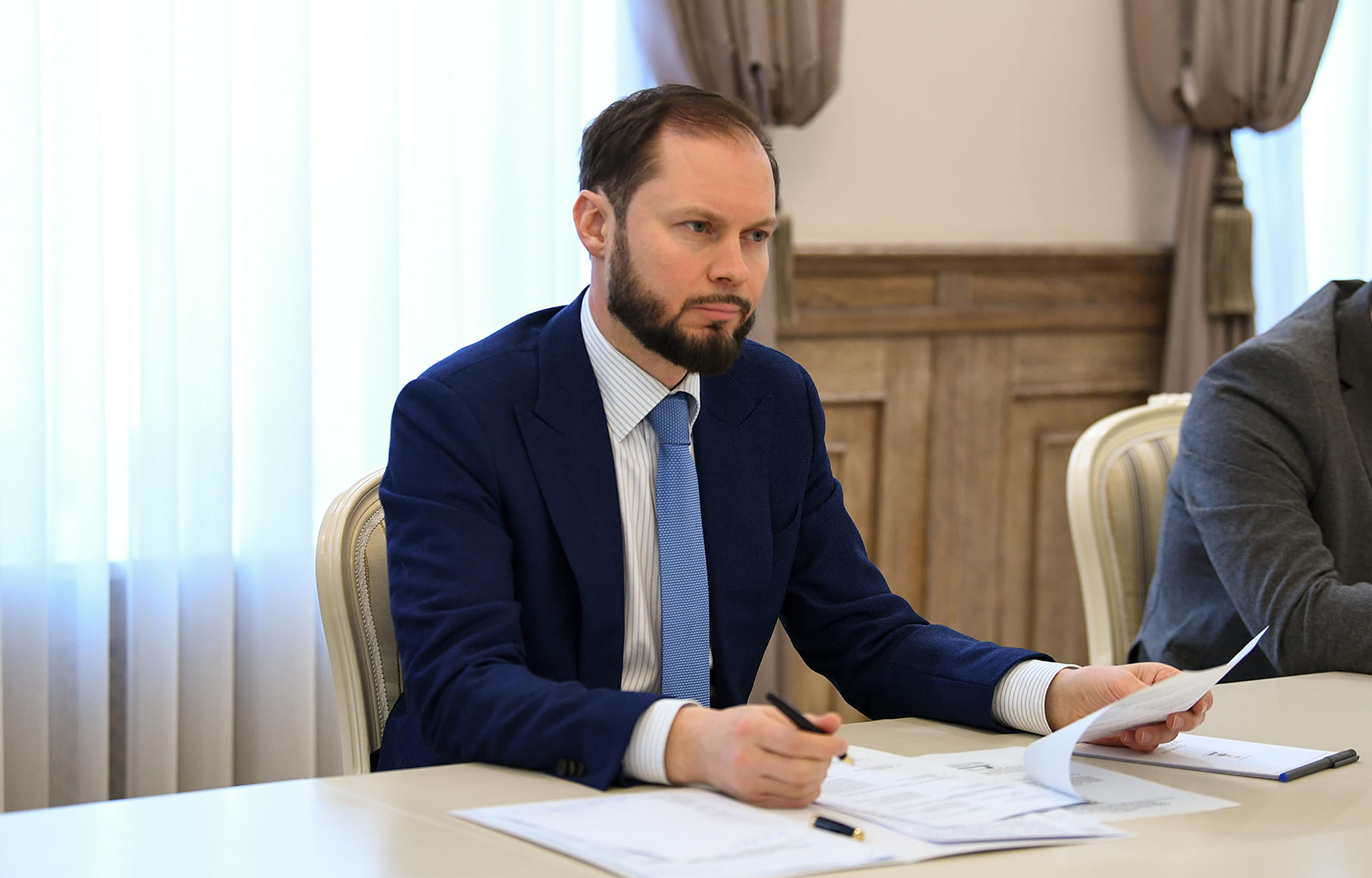 Виталий Королев провел встречу с заместителем руководителя Федеральной таможенной службы Владимиром Ивиным