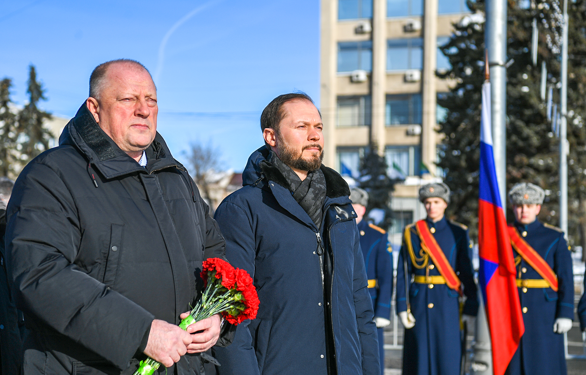 Виталий Королев в Твери почтил память защитников Отечества