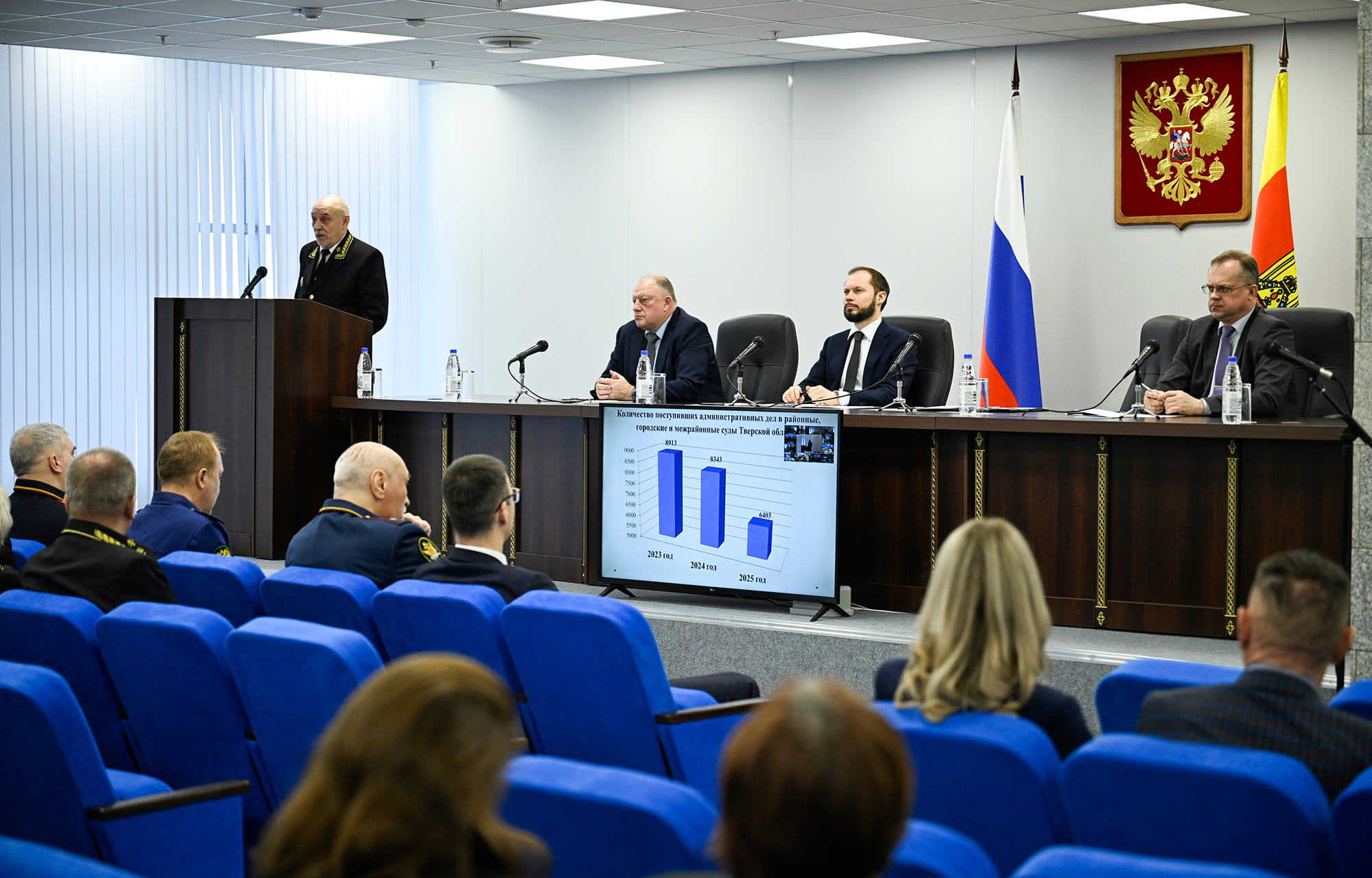 Виталий Королев назвал общие приоритеты исполнительной, законодательной и судебной власти Тверской области