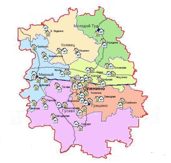 Оленинском