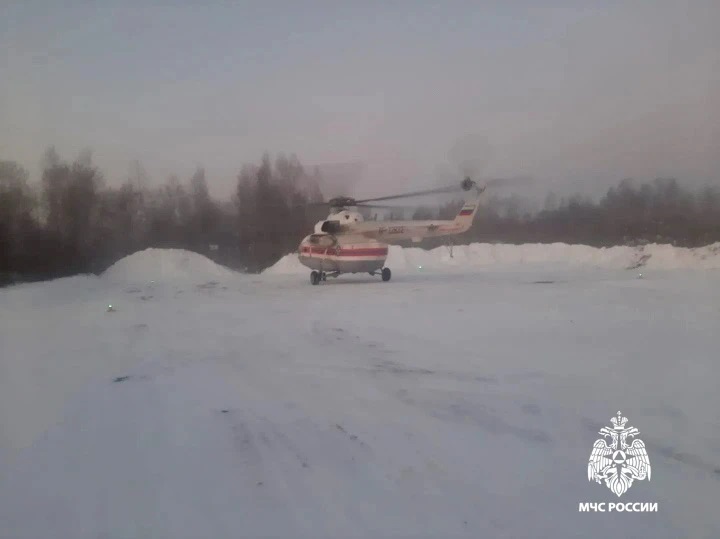 В Тверь на вертолёте экстренно доставили пациента