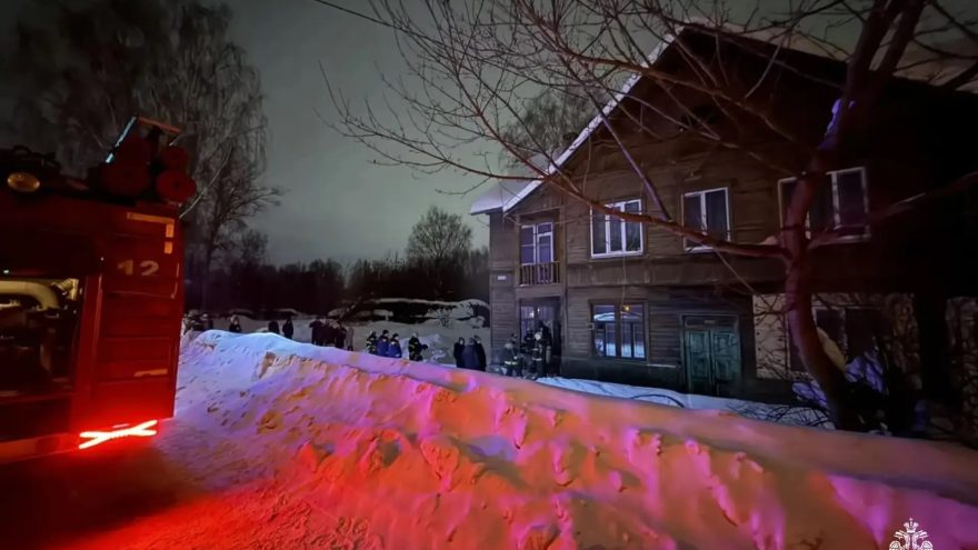На пожаре в Тверской области спасли мужчину