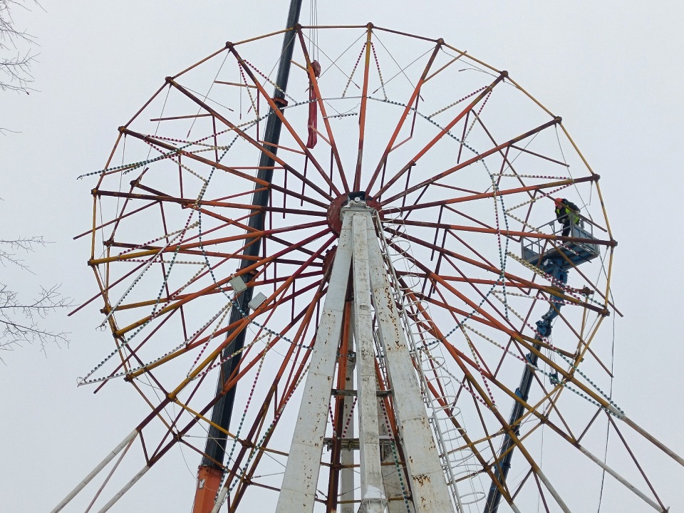 колеса обозрения