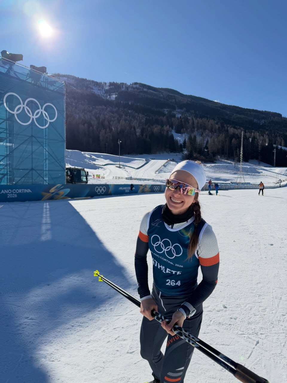 Тверская лыжница Дарья Непряева приступила к тренировкам на олимпийской трассе