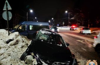 Стали известны подробности ДТП с участием двух машин в Твери