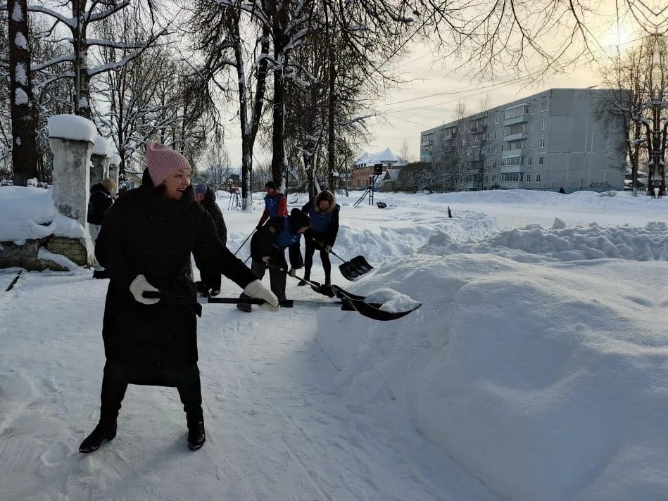 «Снежный десант» объединил представителей партии «Единая Россия» по всей Тверской области