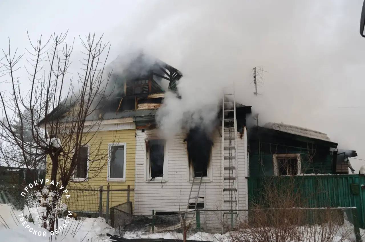 При тушении пожара в Твери обнаружили тела двух погибших