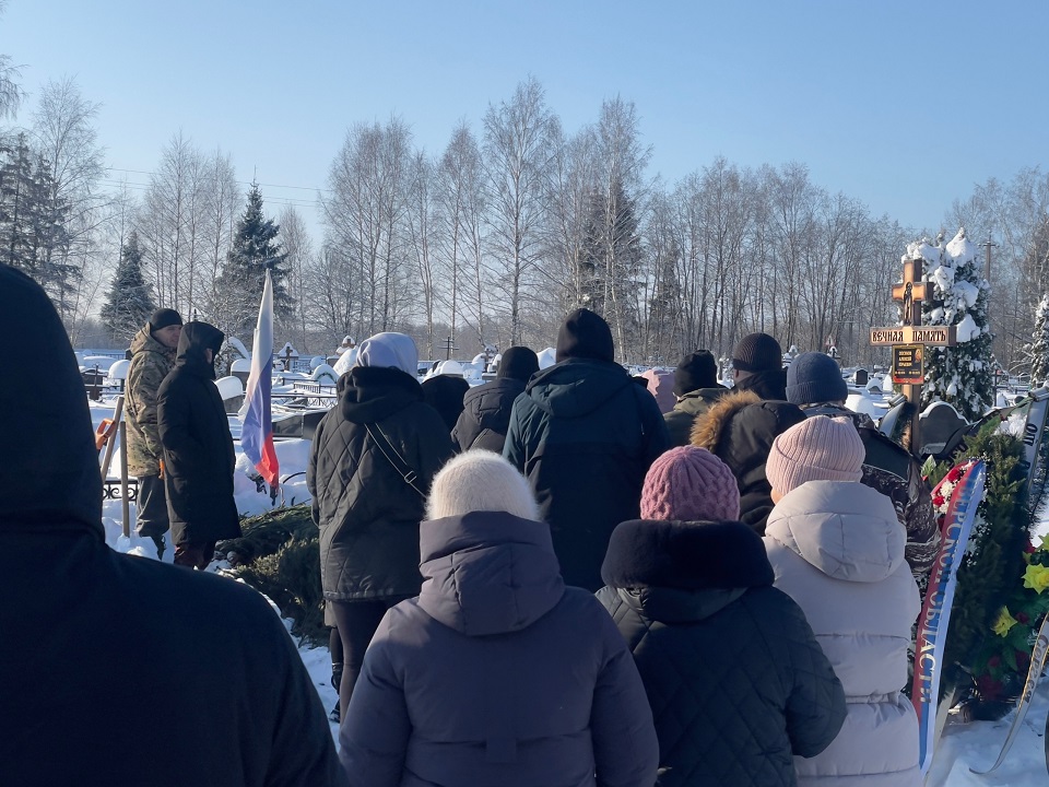 В Тверской области проводили в последний путь рядового Алексея Сосунова