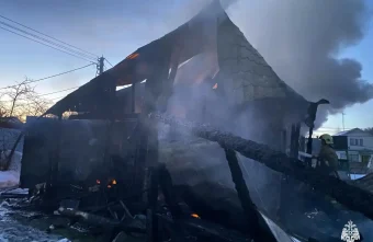 Во время пожара в дачном доме в Тверской области погиб человек пожара
