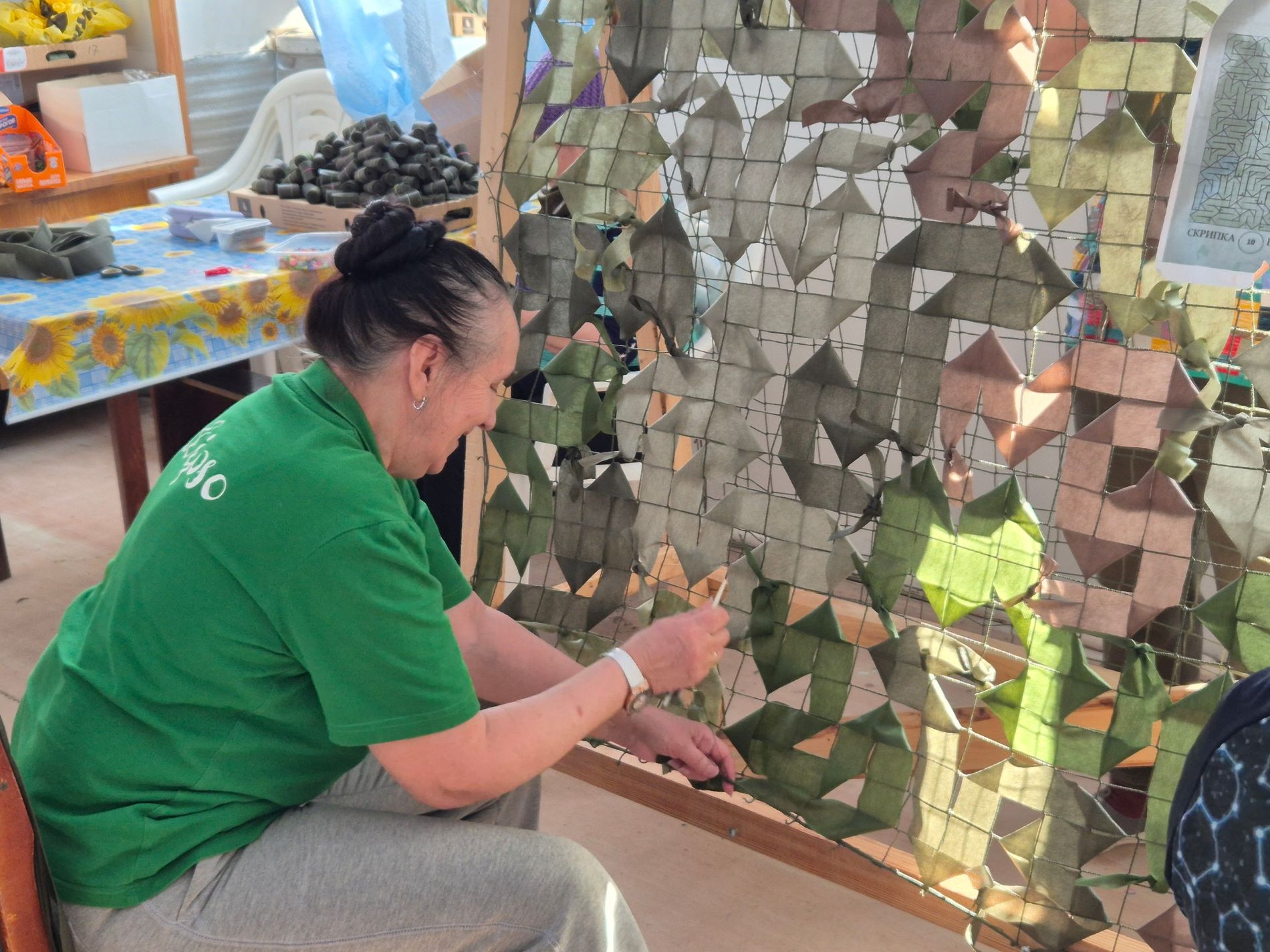 Жительницы Тверской области мечтают сплести сеть Победы