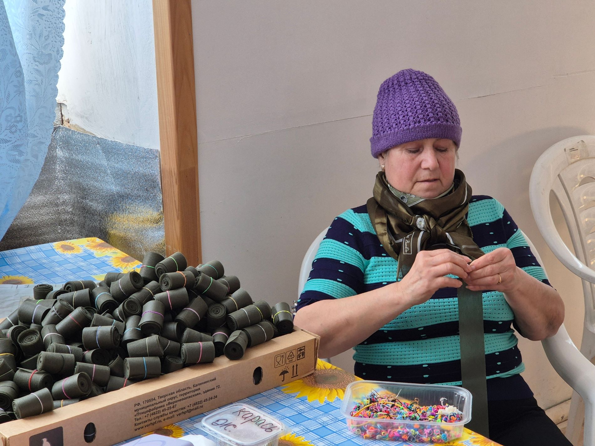 Жительницы Тверской области мечтают сплести сеть Победы